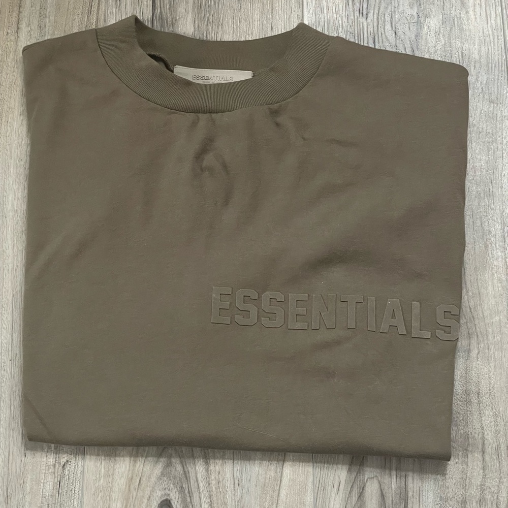 essentials fear of god shirt small